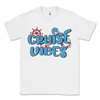 White cruise vibes Classic Tee - MaliasSmallBusiness