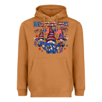 Meerkat Independence Day with gnomies Heavyweight Hoodie - HowdyJamesFarm