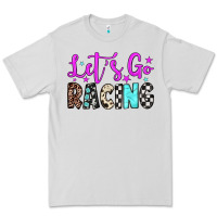 Dove Grey let's go racing Premium Tee - JahusDesignShop