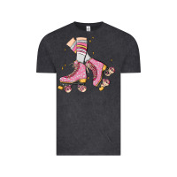 Vintage Black skate Vintage Tee - MaliasSmallBusiness