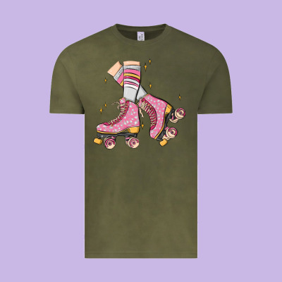 Skate Vintage Tee Designed By Maliassmallbusiness