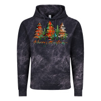 Cloud Black western christmas trees merry christmas Vintage Hoodie - Jasminsmagicworld