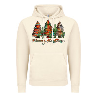 Vintage Artic western christmas trees merry christmas Vintage Hoodie - Jasminsmagicworld