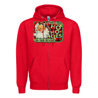 Red Funny Christmas Santa Zipper Hoodie - Bettercallsaul