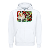 White Funny Christmas Santa Zipper Hoodie - Bettercallsaul