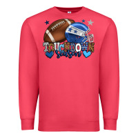 Cardinal Touchdown season American Football blue team color Premium Sweatshirt - HowdyJamesFarm