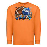 Carrot Touchdown season American Football blue team color Premium Sweatshirt - HowdyJamesFarm