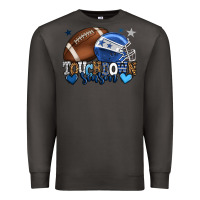 Smoke Touchdown season American Football blue team color Premium Sweatshirt - HowdyJamesFarm