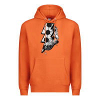 Carrot Lightning bolt Soccer Premium Hoodie - HowdyJamesFarm