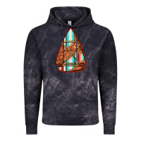 Cloud Black turquoise serape tooled leather arrowhead Vintage Hoodie - Jasminsmagicworld