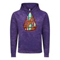 Cloud Purple turquoise serape tooled leather arrowhead Vintage Hoodie - Jasminsmagicworld