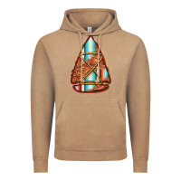 Vintage Coffee turquoise serape tooled leather arrowhead Vintage Hoodie - Jasminsmagicworld