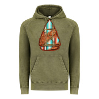 Vintage Olive turquoise serape tooled leather arrowhead Vintage Hoodie - Jasminsmagicworld