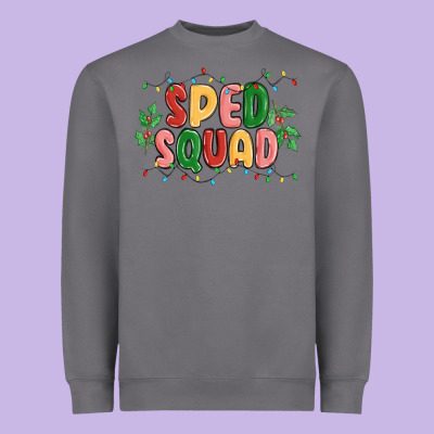 Sped Squad Heavyweight Sweatshirt Designed By Maliassmallbusiness