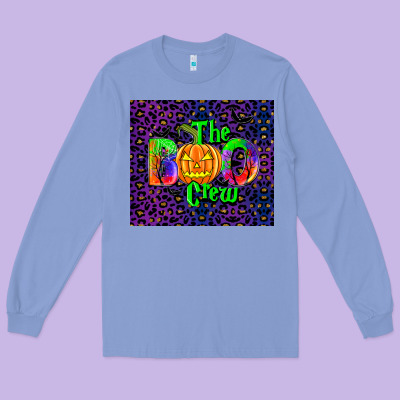 The Boo Crew Tumbler Long Sleeve Tee Designed By Jahusdesignshop