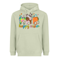 Matcha Happy Easter Dental Easter Day Heavyweight Hoodie - HowdyJamesFarm