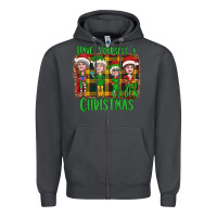 Smoke Have Yourself a Very Golden Christmas Zipper Hoodie - Bettercallsaul