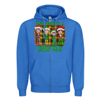 True Royal Have Yourself a Very Golden Christmas Zipper Hoodie - Bettercallsaul
