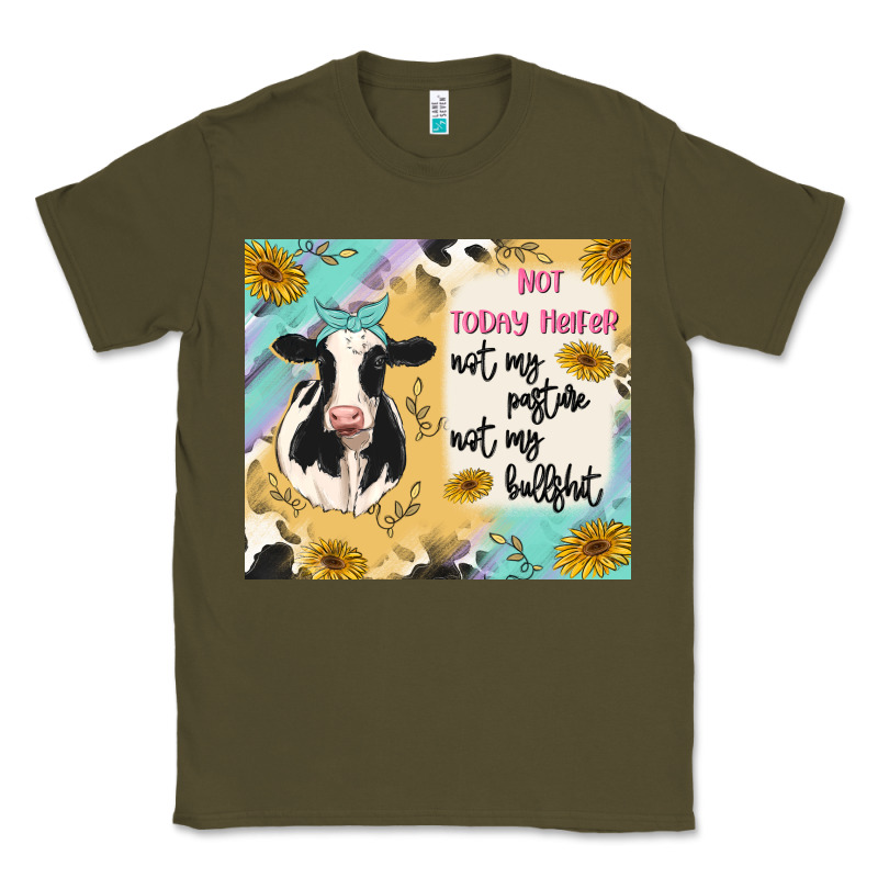 Not Today Heifer Classic Tee by MaliasSmallBusiness | Teevron