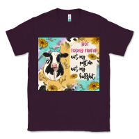 Plum not today heifer Classic Tee - MaliasSmallBusiness