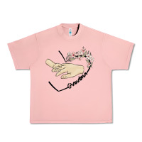 Salmon personalized grandma Urban Heavy Tee - MaliasSmallBusiness