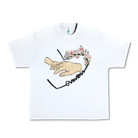 White personalized grandma Urban Heavy Tee - MaliasSmallBusiness