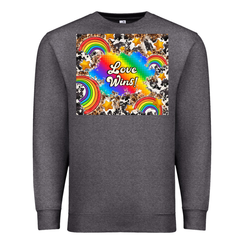 Love Wins Premium Sweatshirt by TumblerDesignByShophia | Teevron