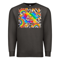 Smoke love wins Premium Sweatshirt - TumblerDesignByShophia
