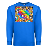 True Royal love wins Premium Sweatshirt - TumblerDesignByShophia