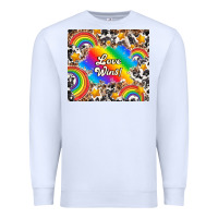 White love wins Premium Sweatshirt - TumblerDesignByShophia