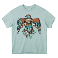 Arona thunderbird with gemstone Heavy Core Tee - BarkalooDesign