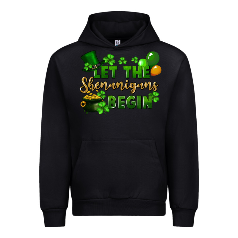 Let The Shenanigans Begin St. Patricks Day Urban Hoodie by FaDigitalArtStudio | Teevron