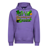 Tulip Let the shenanigans begin St. Patricks Day Urban Hoodie - FaDigitalArtStudio
