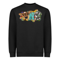 Black one baby cow Heavyweight Sweatshirt - NancyCooperArtShop