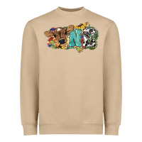 Mushroom one baby cow Heavyweight Sweatshirt - NancyCooperArtShop