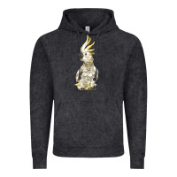 Vintage Black Cockatoo Bird Vintage Hoodie - LillyAllenDesigns