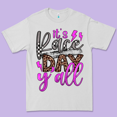 It's Race Day Y'all Premium Tee Designed By Jahusdesignshop