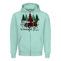Seafoam It s The Most Wonderful Time Of The Year Zipper Hoodie - Bettercallsaul