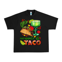 Black margarita and taco Urban Heavy Tee - AdoDesignShop