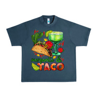 Midnight Navy margarita and taco Urban Heavy Tee - AdoDesignShop