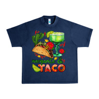 Navy margarita and taco Urban Heavy Tee - AdoDesignShop