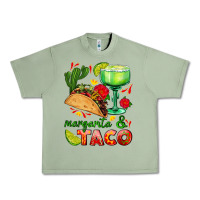 Oil Green margarita and taco Urban Heavy Tee - AdoDesignShop