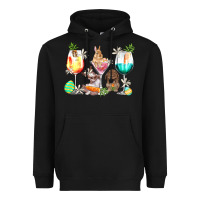 Black Easter wine glasses Easter Day Heavyweight Hoodie - HowdyJamesFarm