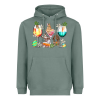 Sage Easter wine glasses Easter Day Heavyweight Hoodie - HowdyJamesFarm