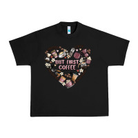 Black but first coffee Urban Heavy Tee - MaliasSmallBusiness