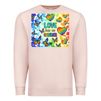 Pale Pink love has no gender Premium Sweatshirt - TumblerDesignByShophia