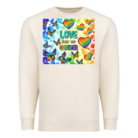 Sandshell love has no gender Premium Sweatshirt - TumblerDesignByShophia