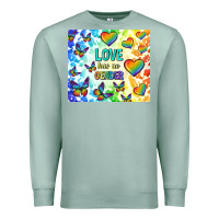Seafoam love has no gender Premium Sweatshirt - TumblerDesignByShophia