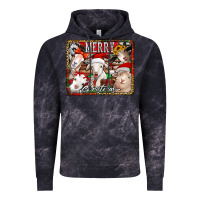 Cloud Black merry christmas goats Vintage Hoodie - Jasminsmagicworld