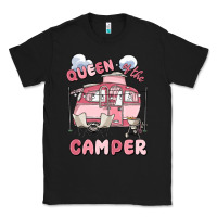 Black queen of the camper Classic Tee - MaliasSmallBusiness